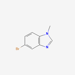 molecular formula C8H7BrN2 B1268450 5-Bromo-1-methyl-1H-benzo[d]imidazole CAS No. 53484-15-4