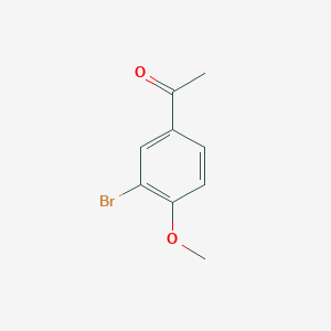 molecular formula C9H9BrO2 B1268460 1-(3-Bromo-4-methoxyphenyl)ethanone CAS No. 35310-75-9
