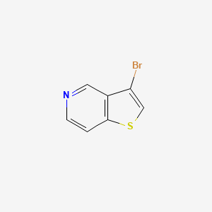 molecular formula C7H4BrNS B1268464 3-Bromothieno[3,2-c]pyridine CAS No. 28783-18-8