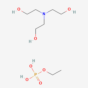 molecular formula C8H22NO7P B12684669 Einecs 308-619-0 CAS No. 98143-53-4