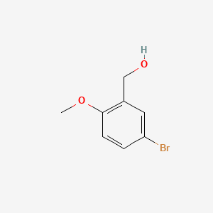 molecular formula C8H9BrO2 B1268467 5-溴-2-甲氧基苄醇 CAS No. 80866-82-6