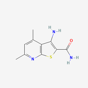 molecular formula C10H11N3OS B1268474 LIMK1 inhibitor 2 CAS No. 67795-42-0