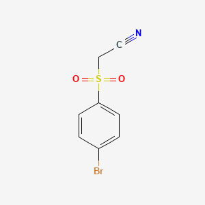 molecular formula C8H6BrNO2S B1268475 4-Bromobenzenesulfonyl acetonitrile CAS No. 126891-45-0