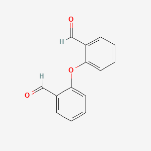 molecular formula C14H10O3 B1268485 双(2-甲酰苯基)醚 CAS No. 49590-51-4