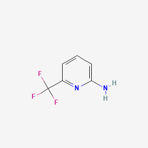 molecular formula C6H5F3N2 B1268507 2-Amino-6-(trifluoromethyl)pyridine CAS No. 34486-24-3