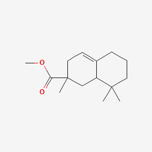 molecular formula C15H24O2 B12685190 Methyl 1,2,3,5,6,7,8,8a-octahydro-2,8,8-trimethyl-2-naphthoate CAS No. 93892-57-0
