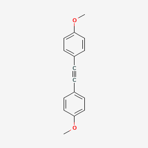 molecular formula C16H14O2 B1268520 1,2-Bis(4-methoxyphenyl)ethyne CAS No. 2132-62-9