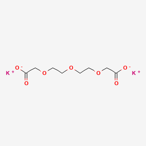 molecular formula C8H12K2O7 B12685231 Dipotassium 2,2'-(oxybis(2,1-ethanediyloxy))bisacetate CAS No. 94201-43-1