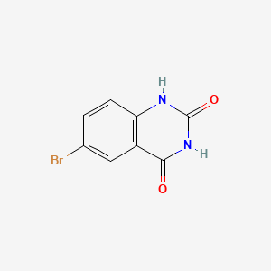 molecular formula C8H5BrN2O2 B1268526 6-Bromoquinazoline-2,4(1H,3H)-dione CAS No. 88145-89-5
