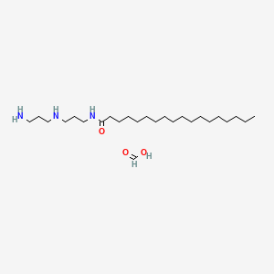 molecular formula C25H53N3O3 B12685312 Einecs 302-831-7 CAS No. 94134-61-9