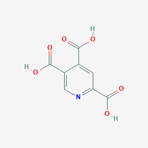 molecular formula C8H5NO6 B12685338 Berberonic acid CAS No. 490-28-8