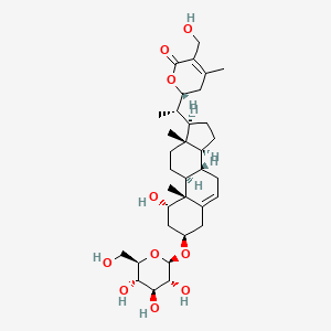 molecular formula C34H52O10 B12685356 Physagulin-d CAS No. 146713-92-0