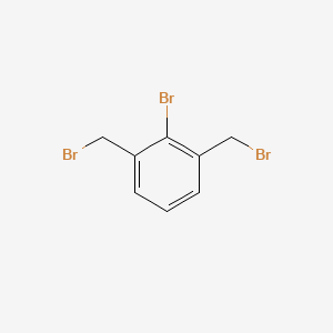 molecular formula C8H7Br3 B1268538 2-Bromo-1,3-bis(bromomethyl)benzene CAS No. 25006-88-6