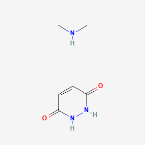 molecular formula C6H11N3O2 B12685473 Einecs 265-780-9 CAS No. 65445-74-1