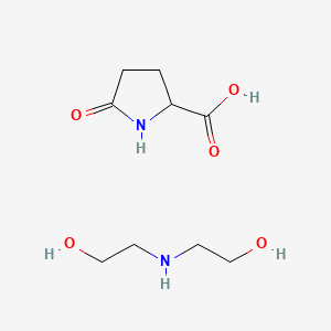 molecular formula C9H18N2O5 B12685614 Einecs 301-914-5 CAS No. 94087-21-5