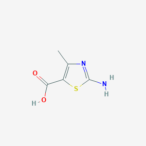 molecular formula C5H6N2O2S B1268567 2-Amino-4-methylthiazole-5-carboxylic acid CAS No. 67899-00-7