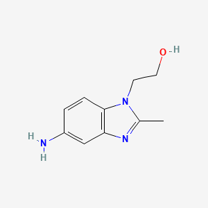 2-(5-Amino-2-methyl-benzoimidazol-1-yl)-ethanol