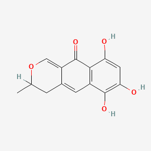 molecular formula C14H12O5 B12685956 Purpurogenone CAS No. 577-25-3
