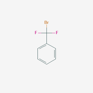 molecular formula C7H5BrF2 B1268598 [Bromo(difluoro)methyl]benzene CAS No. 83170-17-6