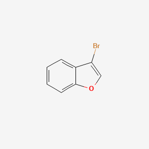 molecular formula C8H5BrO B1268599 3-溴-1-苯并呋喃 CAS No. 59214-70-9