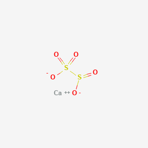 molecular formula CaO5S2 B12686002 Calcium metabisulfite CAS No. 49663-88-9