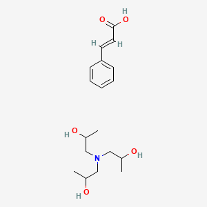 molecular formula C18H29NO5 B12686091 Einecs 299-288-0 CAS No. 93858-56-1