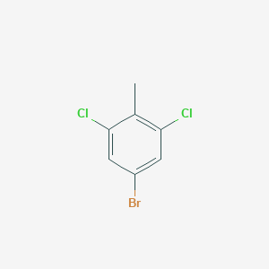 molecular formula C7H5BrCl2 B1268610 5-Bromo-1,3-dichloro-2-methylbenzene CAS No. 204930-37-0
