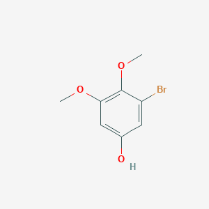 molecular formula C8H9BrO3 B1268611 3-Bromo-4,5-dimethoxyphenol CAS No. 93092-14-9