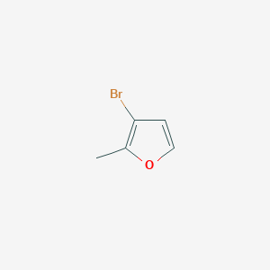 molecular formula C5H5BrO B1268616 3-Bromo-2-methylfuran CAS No. 83457-06-1