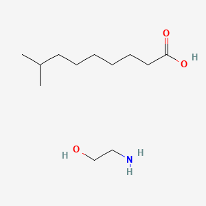 molecular formula C12H27NO3 B12686170 Einecs 282-351-1 CAS No. 84192-47-2