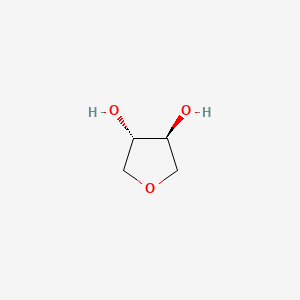 molecular formula C4H8O3 B1268618 Tetrahydrofuran-3,4-diol CAS No. 22554-74-1