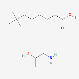 molecular formula C13H29NO3 B12686200 Einecs 299-749-6 CAS No. 93894-50-9