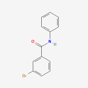 B1268624 3-bromo-N-phenylbenzamide CAS No. 63710-33-8