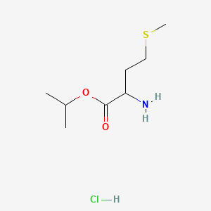 molecular formula C8H18ClNO2S B12686241 H-Met-OiPr hydrochloride CAS No. 93805-89-1