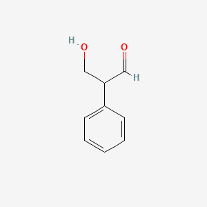molecular formula C9H10O2 B12686264 Tropaldehyde CAS No. 62559-34-6