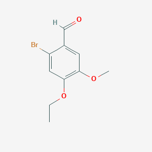 2-Bromo-4-ethoxy-5-methoxybenzaldehyde