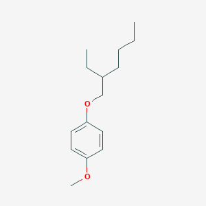 molecular formula C15H24O2 B126864 1-((2-Ethylhexyl)oxy)-4-methoxybenzene CAS No. 146370-51-6