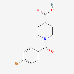 1-(4-bromobenzoyl)piperidine-4-carboxylic Acid