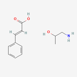 molecular formula C12H17NO3 B12686544 Einecs 301-003-2 CAS No. 93966-51-9