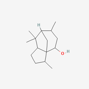 molecular formula C15H26O B12686581 Octahydro-3,6,8,8-tetramethyl-1H-3a,7-methanoazulen-4-ol CAS No. 84752-98-7