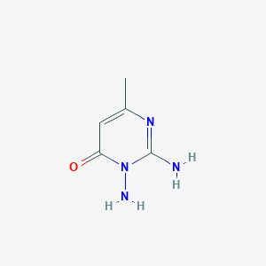 2,3-Diamino-6-methylpyrimidin-4(3h)-one
