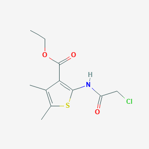 Ethyl 2-[(chloroacetyl)amino]-4,5-dimethylthiophene-3-carboxylate