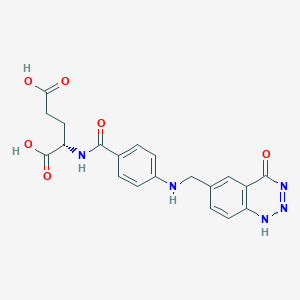 2-Aza-2-desamino-5,8-dideazafolic acid