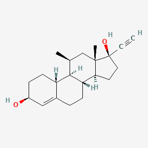 molecular formula C21H30O2 B12686784 Metynodiol CAS No. 23163-42-0
