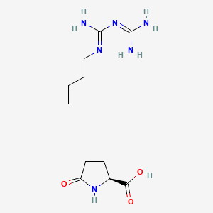 molecular formula C11H22N6O3 B12686796 Einecs 299-163-0 CAS No. 93857-30-8