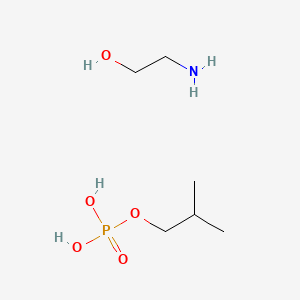 molecular formula C6H18NO5P B12686831 Einecs 283-523-9 CAS No. 84650-65-7