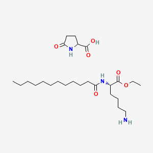 molecular formula C25H47N3O6 B12686839 Einecs 278-940-8 CAS No. 78535-49-6