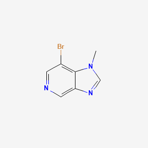 molecular formula C7H6BrN3 B1268684 7-bromo-1-methyl-1H-imidazo[4,5-c]pyridine CAS No. 317840-04-3