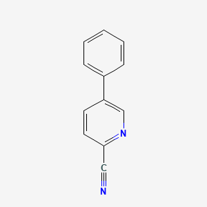 molecular formula C12H8N2 B1268695 5-Phenylpyridine-2-carbonitrile CAS No. 39065-45-7