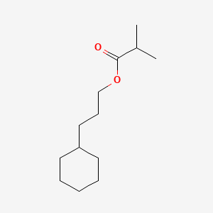 molecular formula C13H24O2 B12687271 3-Cyclohexylpropyl isobutyrate CAS No. 94021-78-0